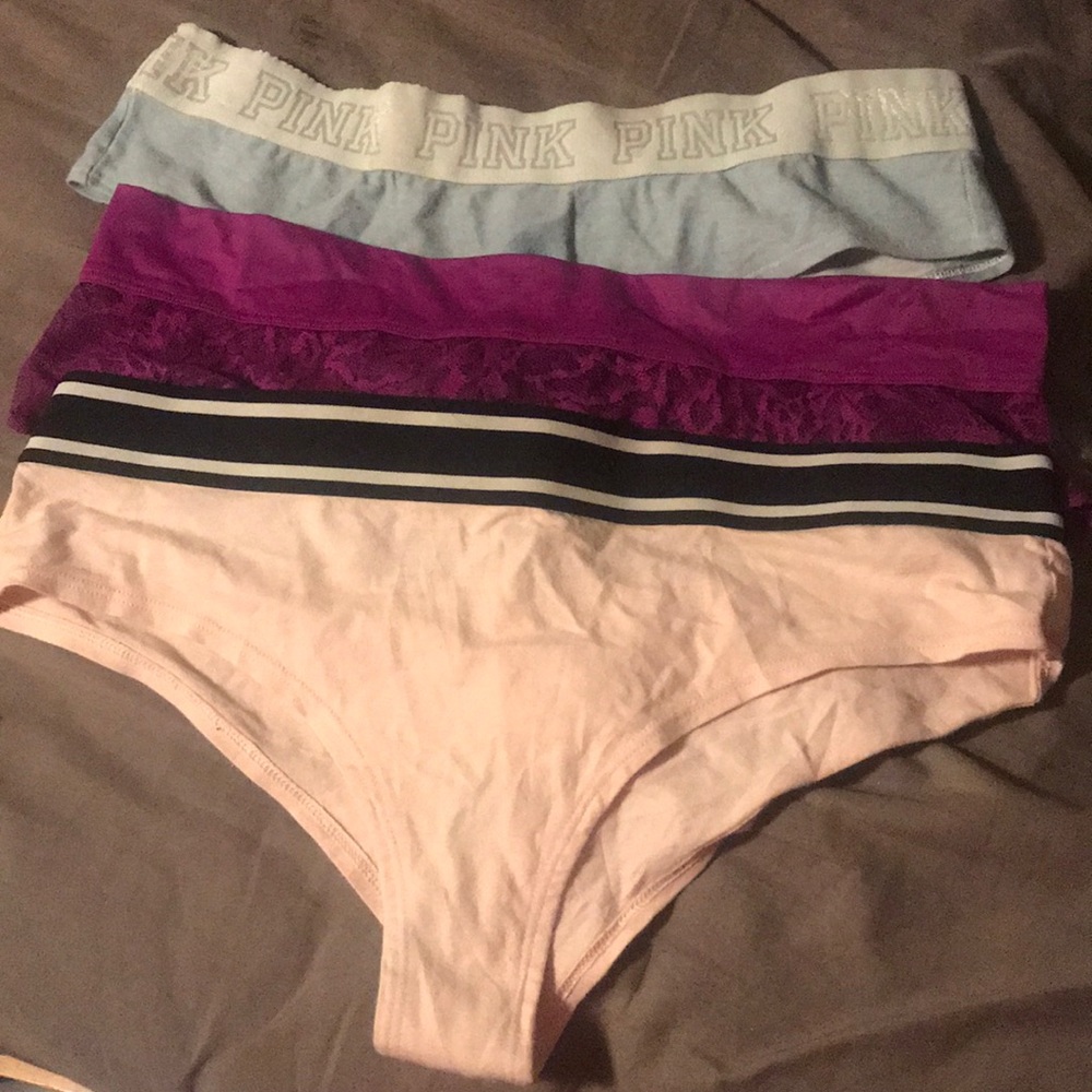 3 Victoria’s Secret PINK panty